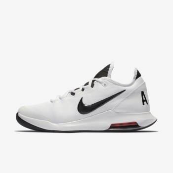 Nike Court Air Max Wildcard - Férfi Teniszcipő - Fehér/Fehér/Világos Piros/Fekete